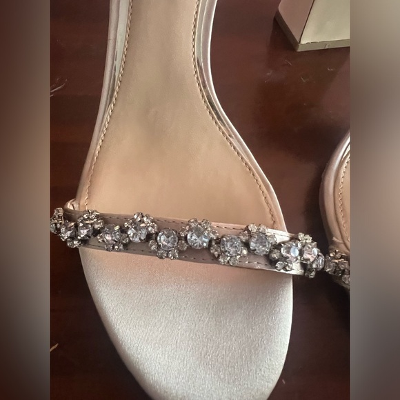Jewel BADGLEY MISCHKA bejeweled block heel - Picture 2 of 4